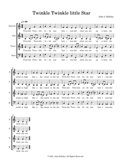 Twinkle, Twinkle, Little Star