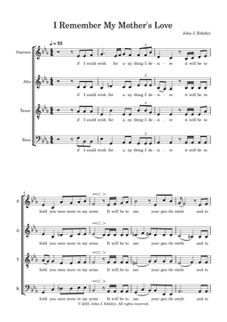 I Remember My Mother's Love